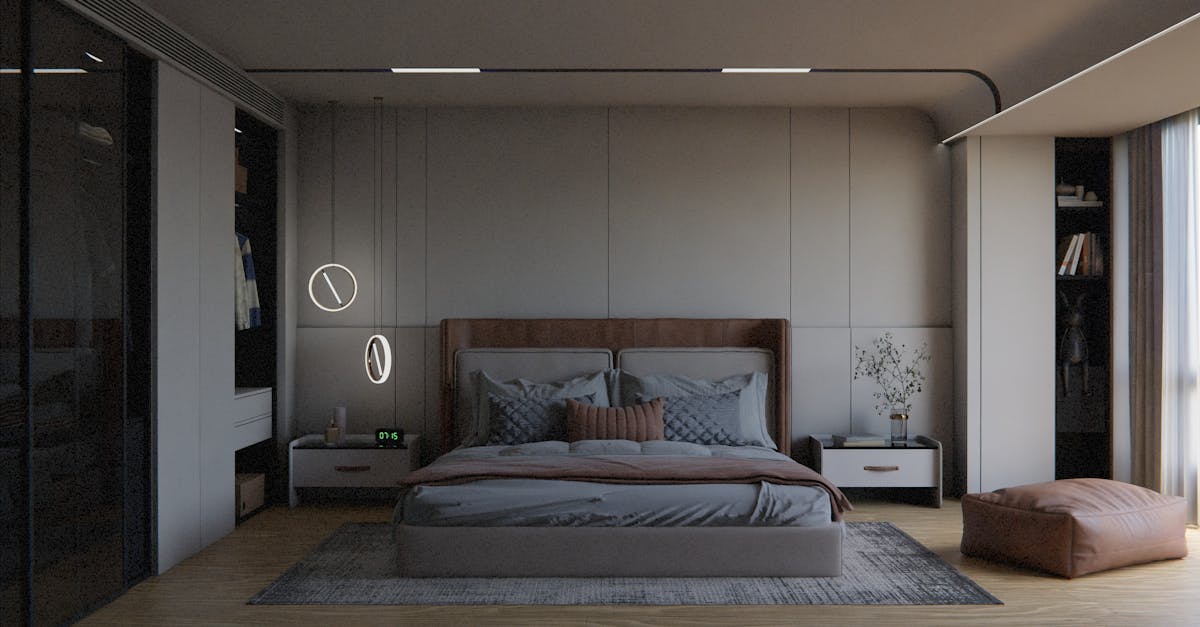 découvrez des idées inspirantes pour la décoration et l'aménagement de votre chambre à coucher, alliant confort, style et fonctionnalité.